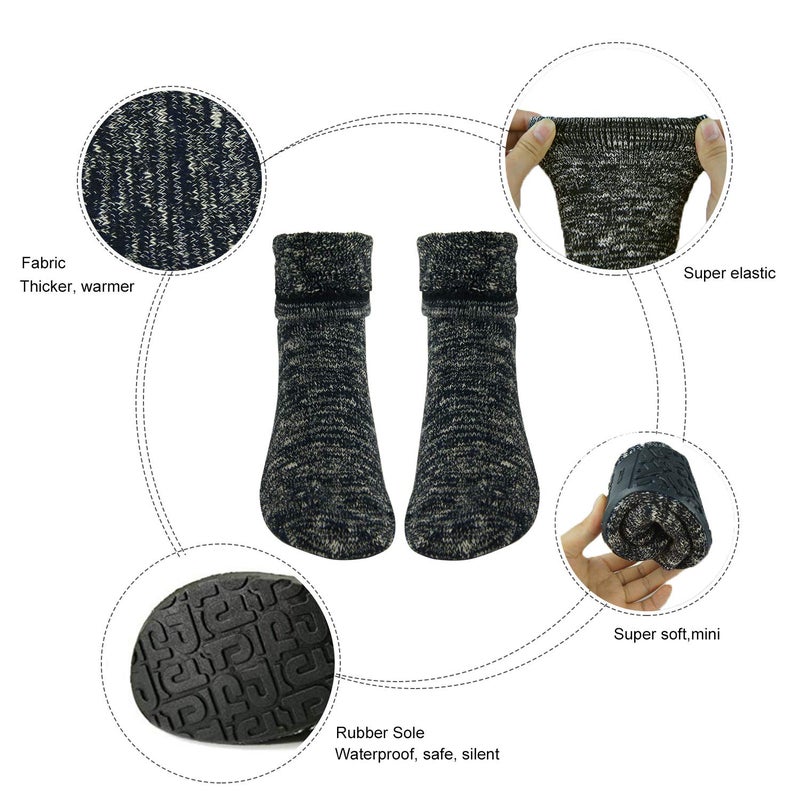 AIYUE knit slipper socks for women - Image 2